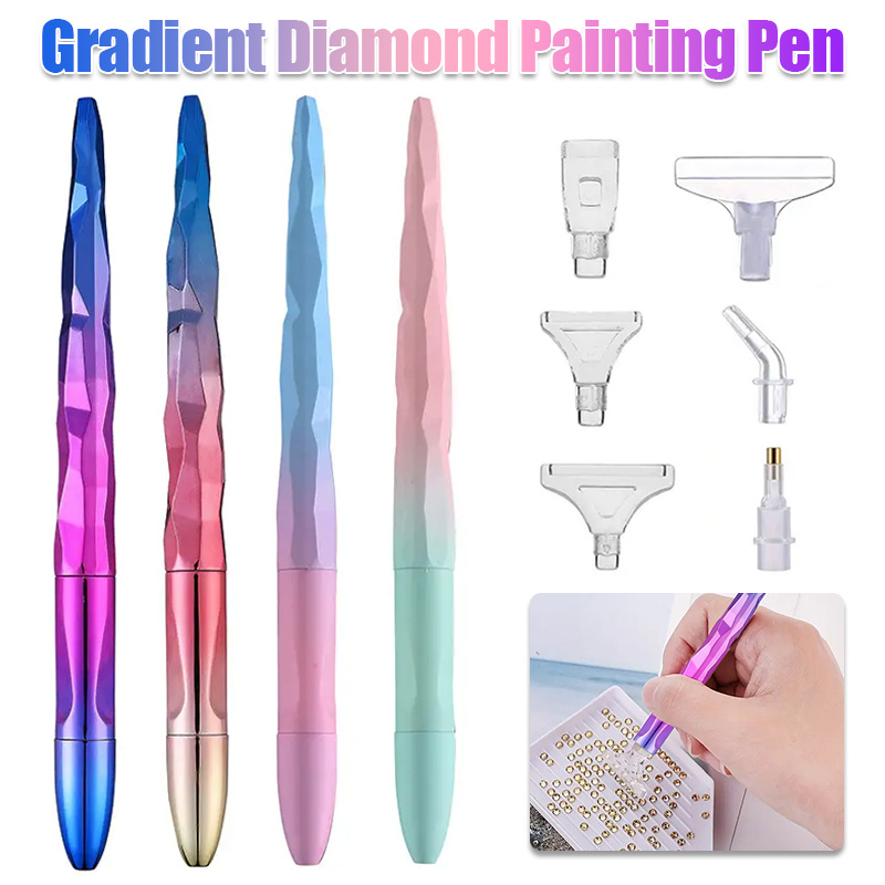 Resin Art And Craft - Gradient Diamond Painting Pen Set with