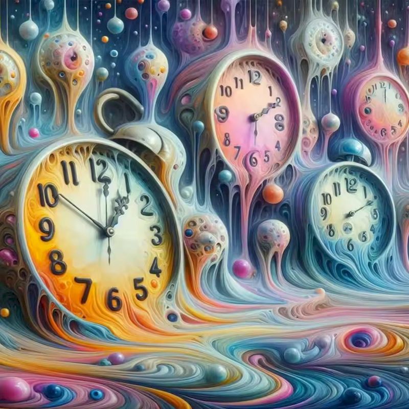 Resin Art Wall Clock - Diamond Painting Kit Wall Decor Diy
