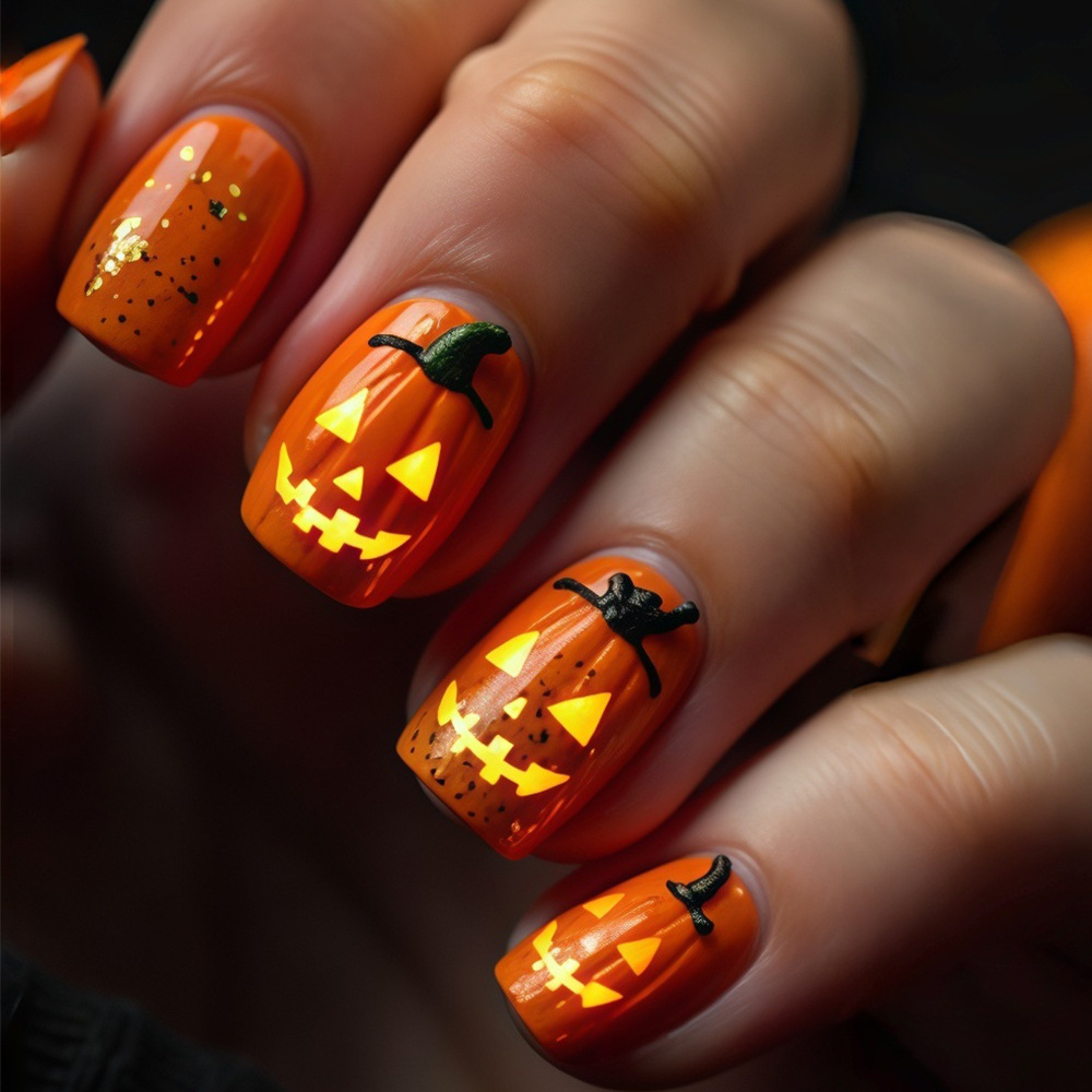 Resin Art Easy - False Nails Easy-Apply Press On Nails