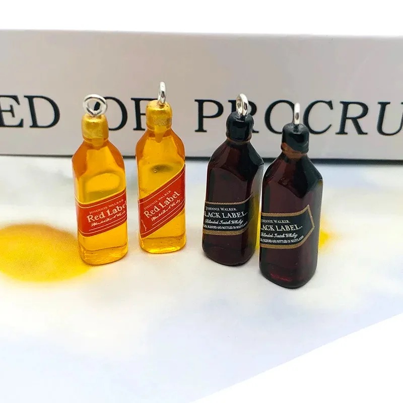 Resin Art Materials Kit - 10Pcs Tiny Wine Bar Bottle Resin