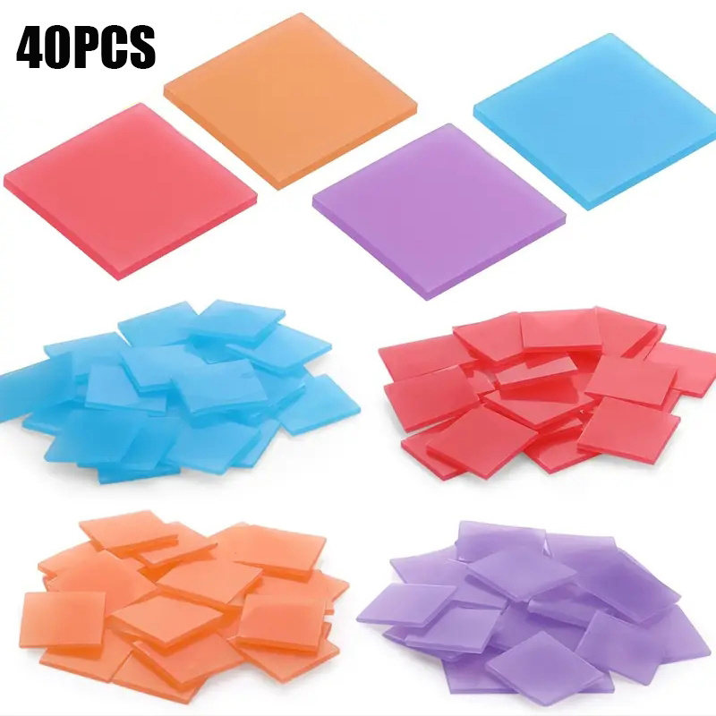 Resin Art And Craft - 40Pcs Diamond Painting Wax Clay, Nail
