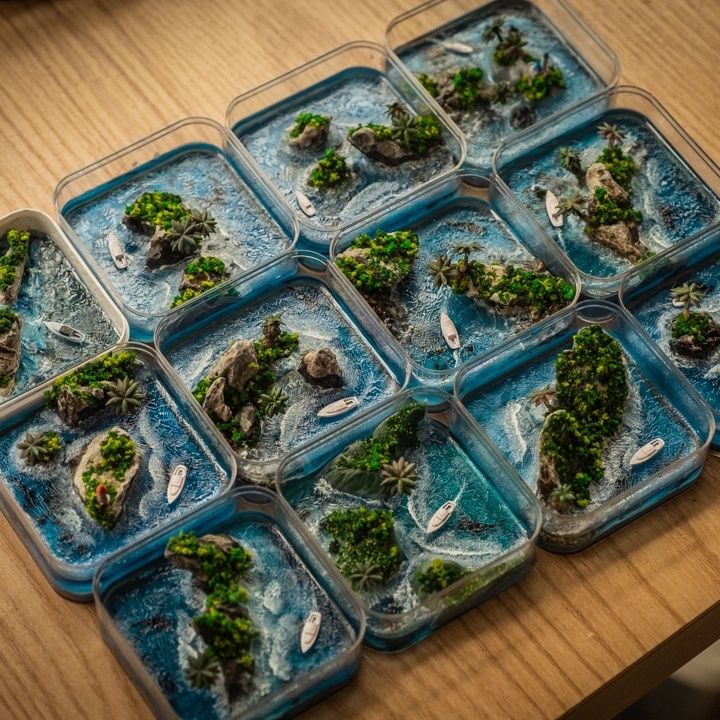 Handcrafted Micro-Island of Fa - Resin Art Ideas recension och pris