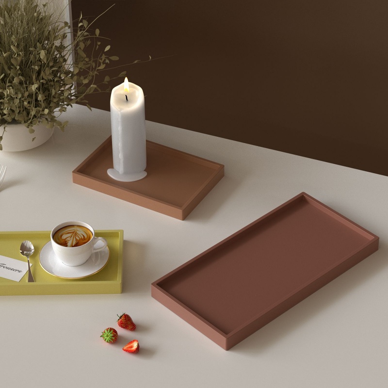 DIY Concrete Rectangle Storage - Tray Mold Rectangle recension och pris