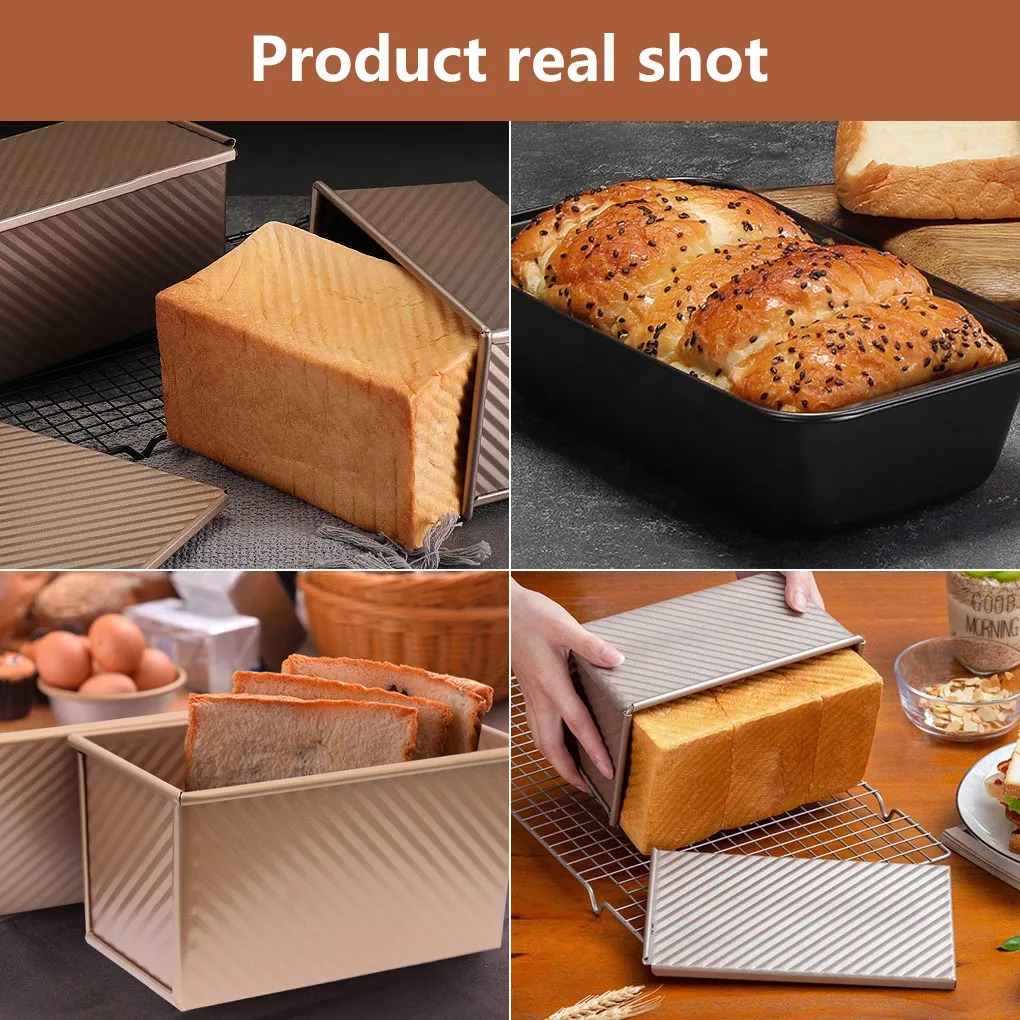 Rectangle Loaf Pan Baking Toas - Tray Mold Rectangle recension och pris
