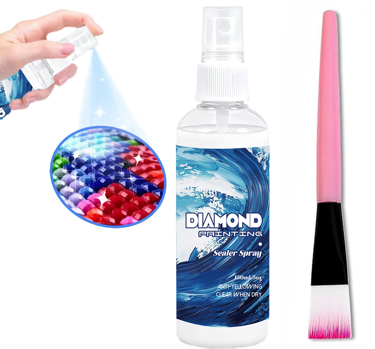150ml Diamond Painting Sealant - Resin Art And Craft recension och pris