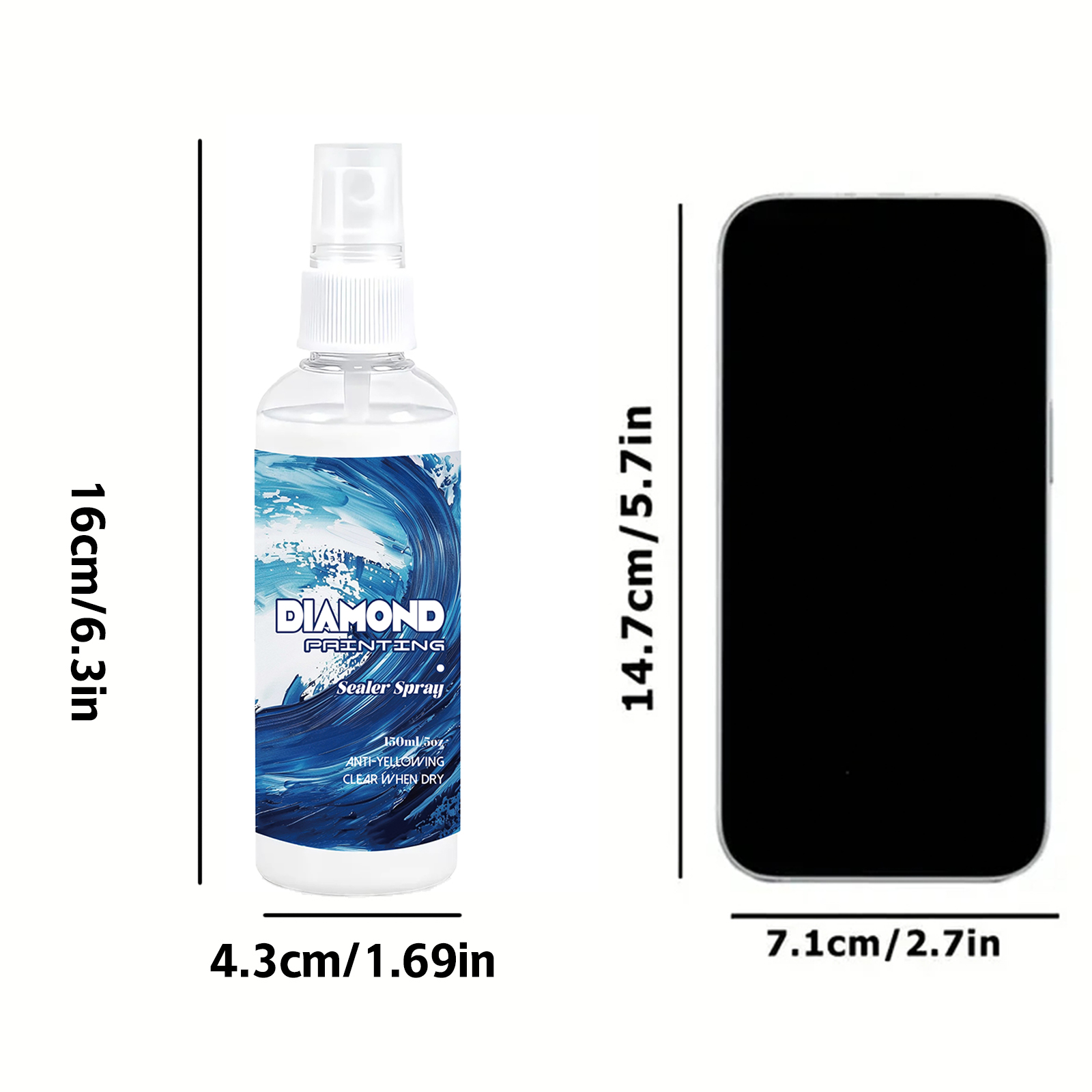 150ml Diamond Painting Sealant - Resin Art And Craft recension och pris