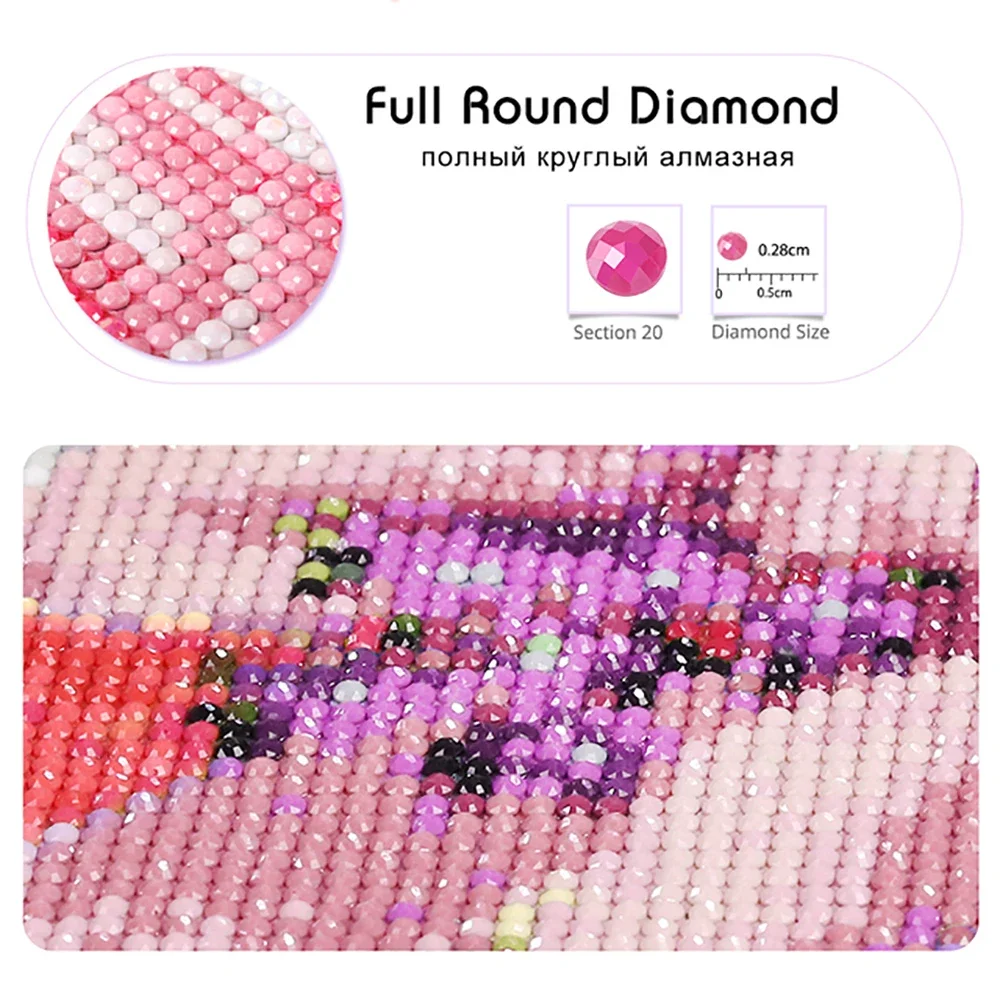 5D Diamond Painting Set Dragon - Resin Art Wallpaper recension och pris