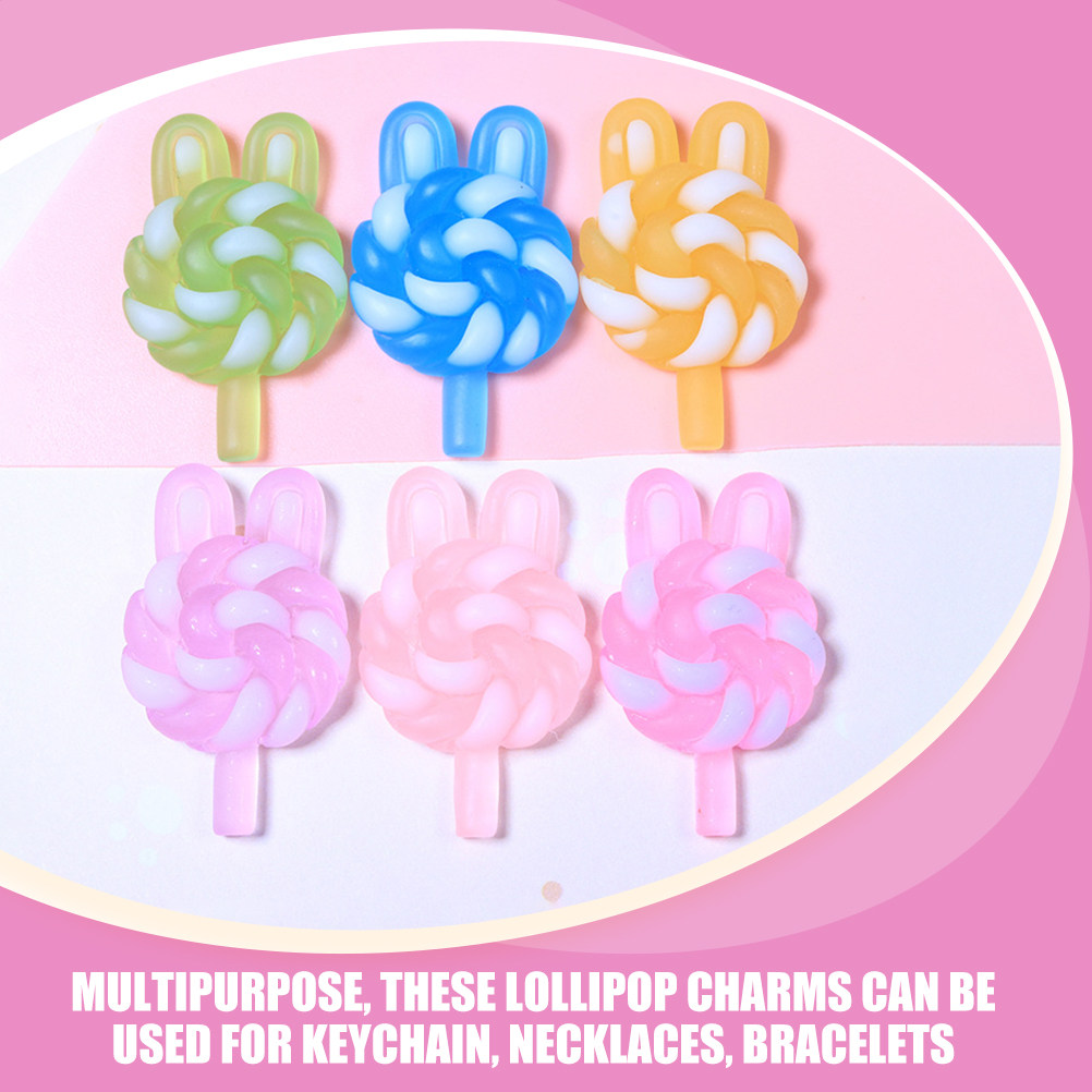 24Pcs Cute Cartoon Lollipop Ch - Resin Art Materials Kit recension och pris