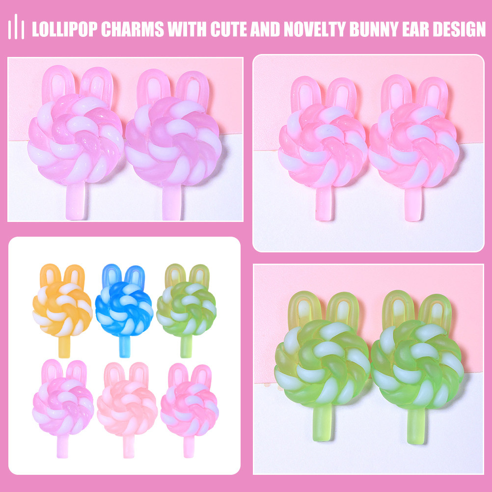24Pcs Cute Cartoon Lollipop Ch - Resin Art Materials Kit recension och pris