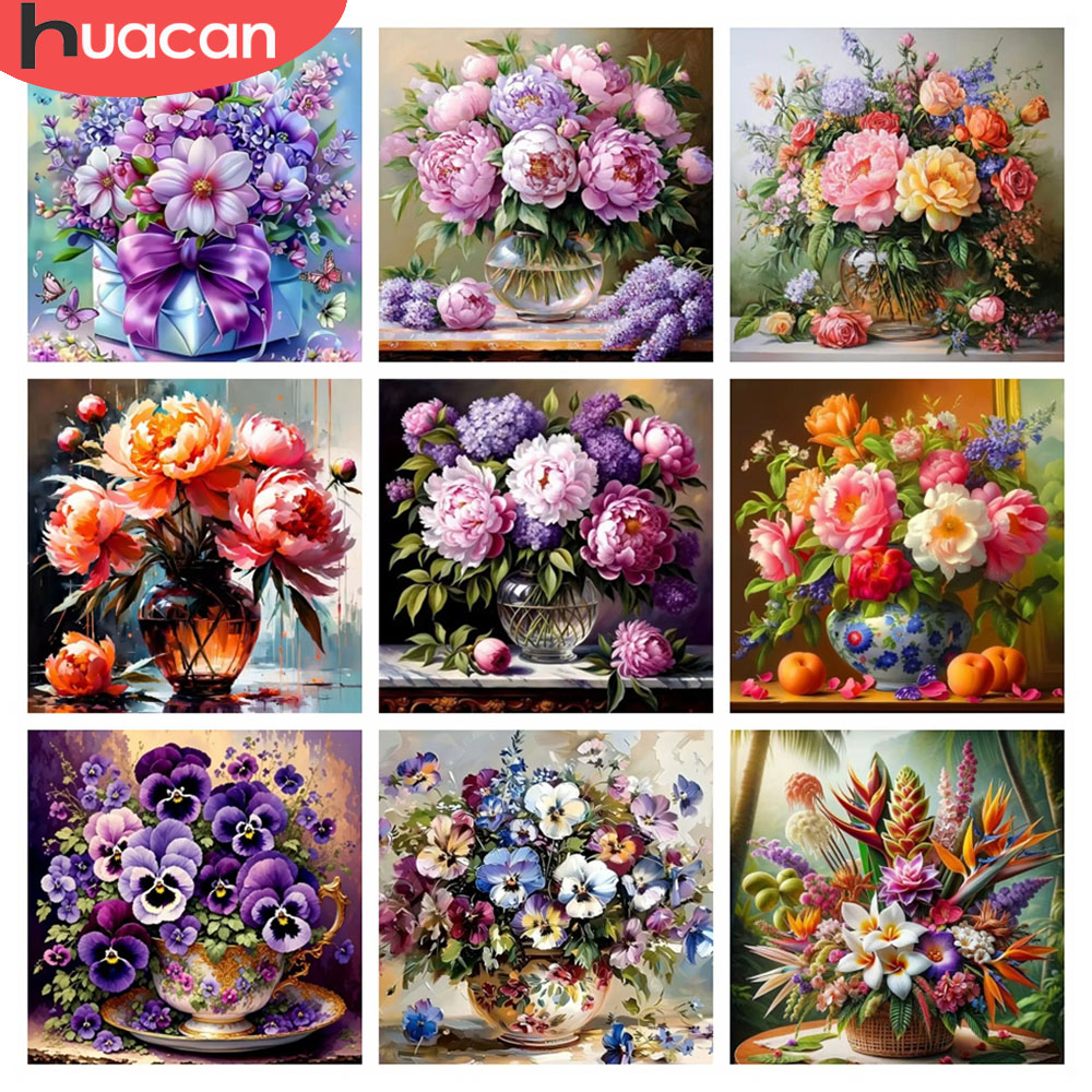 HUACAN 5D Diamond Mosaic Rose  - Resin Art Of Rose recension och pris