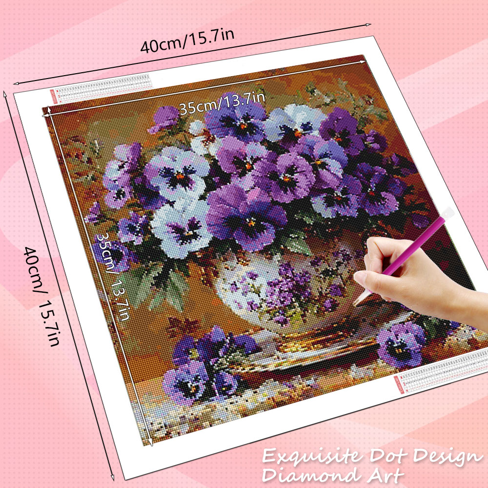 HUACAN 5D Diamond Mosaic Rose  - Resin Art Of Rose recension och pris