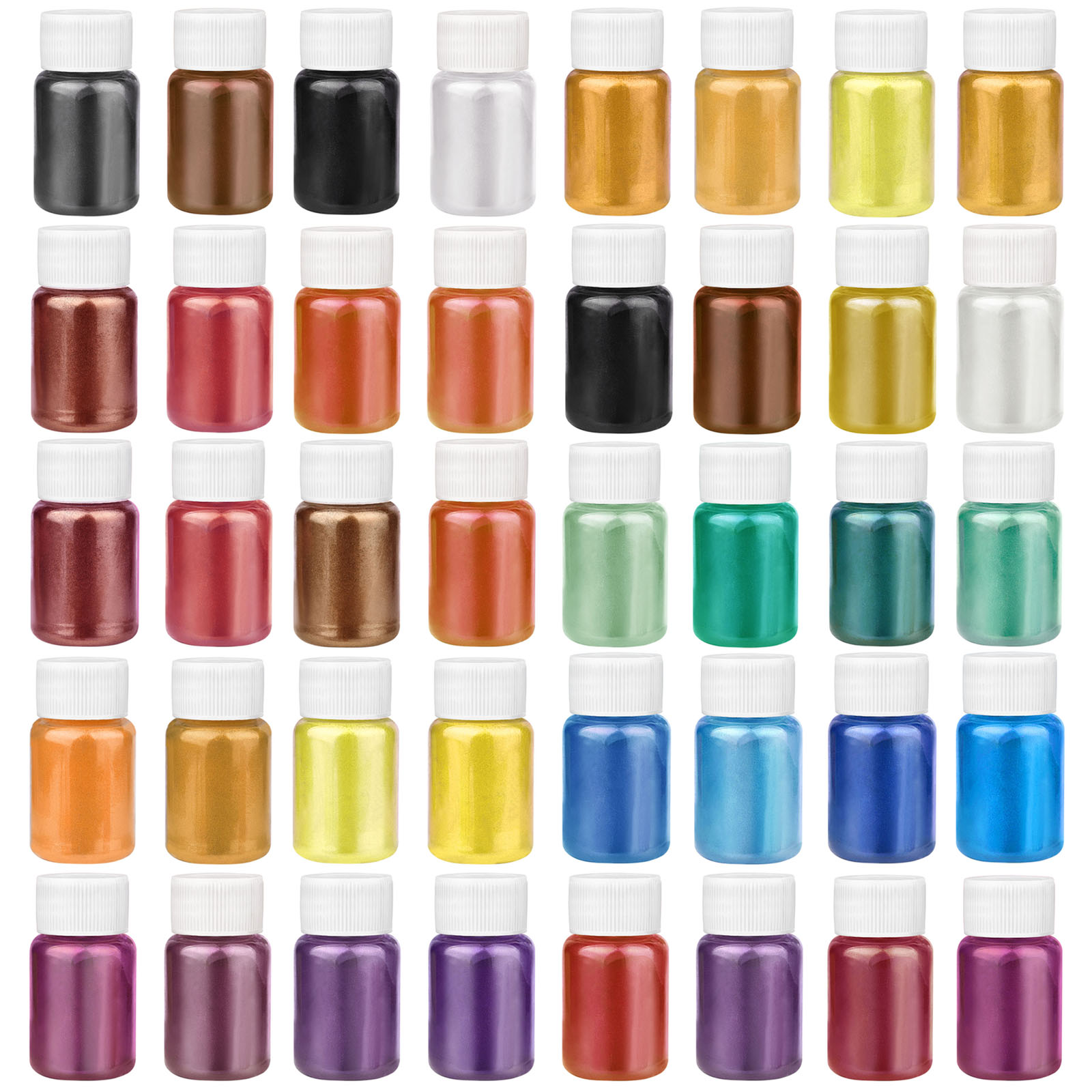 4 Colors/Set Pearlescent Powde - Resin Dye Opaque recension och pris