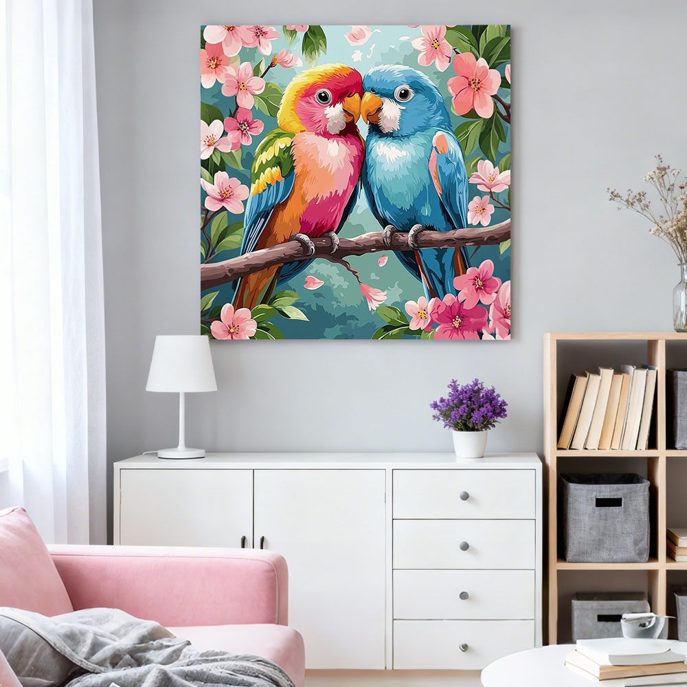 HUACAN Diamond Painting Bird F - Resin Art Of Rose recension och pris