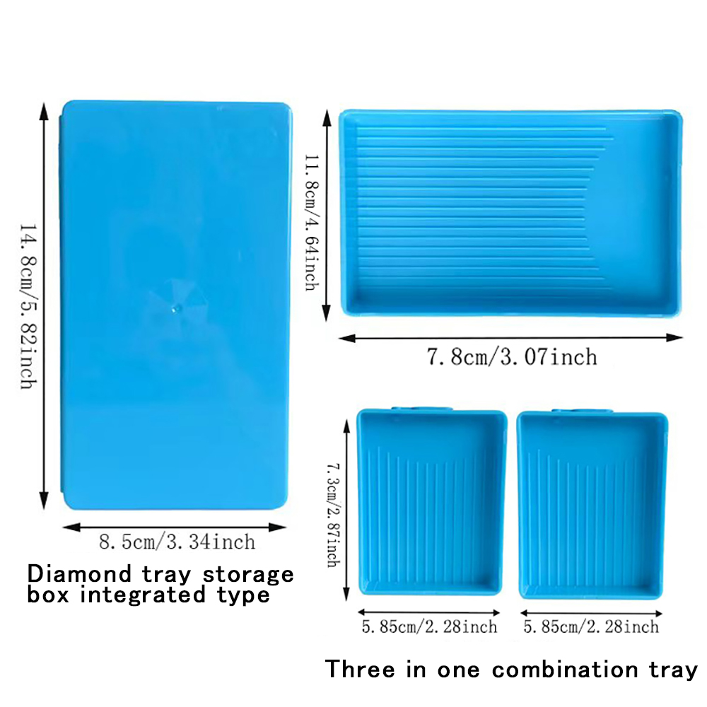Diamond Painting Tray with Lid - Resin Art Tray recension och pris