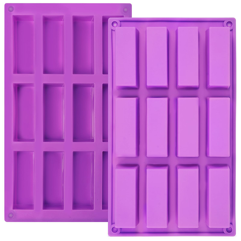 12 Cavity Rectangle Caramel Ca - Tray Mold Rectangle recension och pris