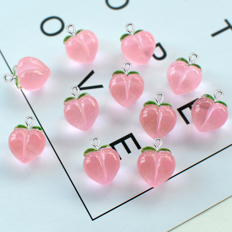 10Pcs New Transparent Peach Fl - Resin Art Materials Kit recension och pris