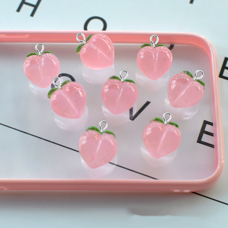 10Pcs New Transparent Peach Fl - Resin Art Materials Kit recension och pris