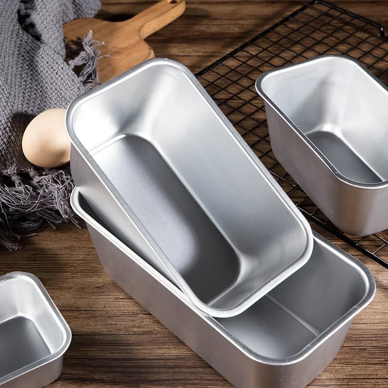 5 Size Aluminium Loaf Pan Rect - Tray Mold Rectangle recension och pris