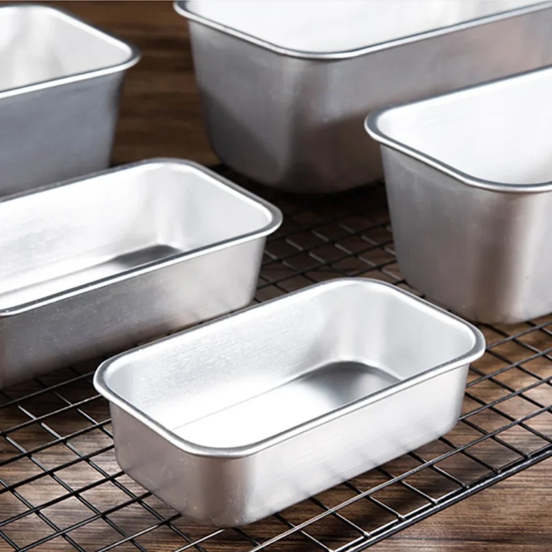 5 Size Aluminium Loaf Pan Rect - Tray Mold Rectangle recension och pris