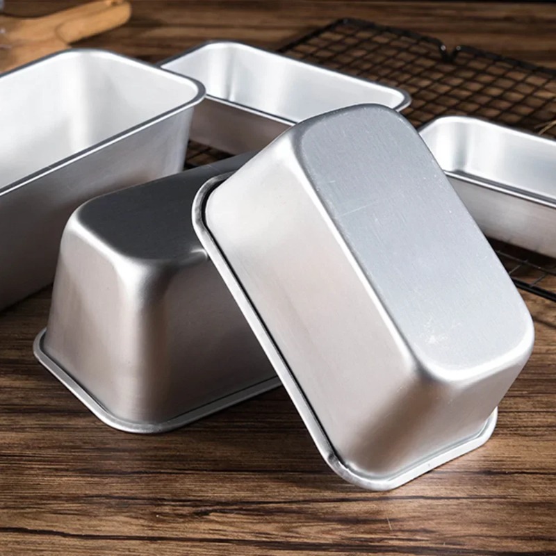 5 Size Aluminium Loaf Pan Rect - Tray Mold Rectangle recension och pris