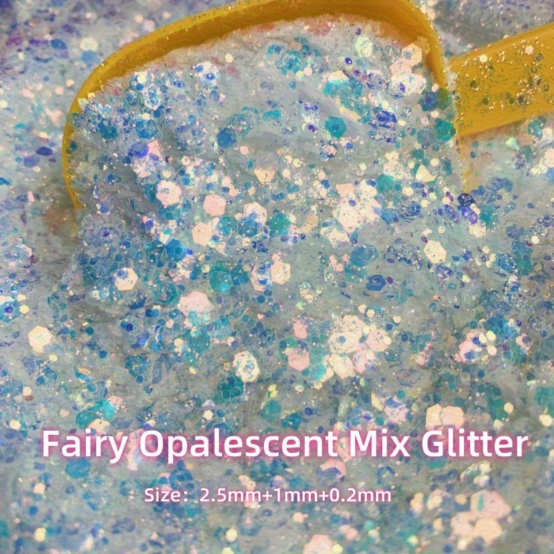60g Iridescent Chunky Glitter  - Mica Flake Resin recension och pris