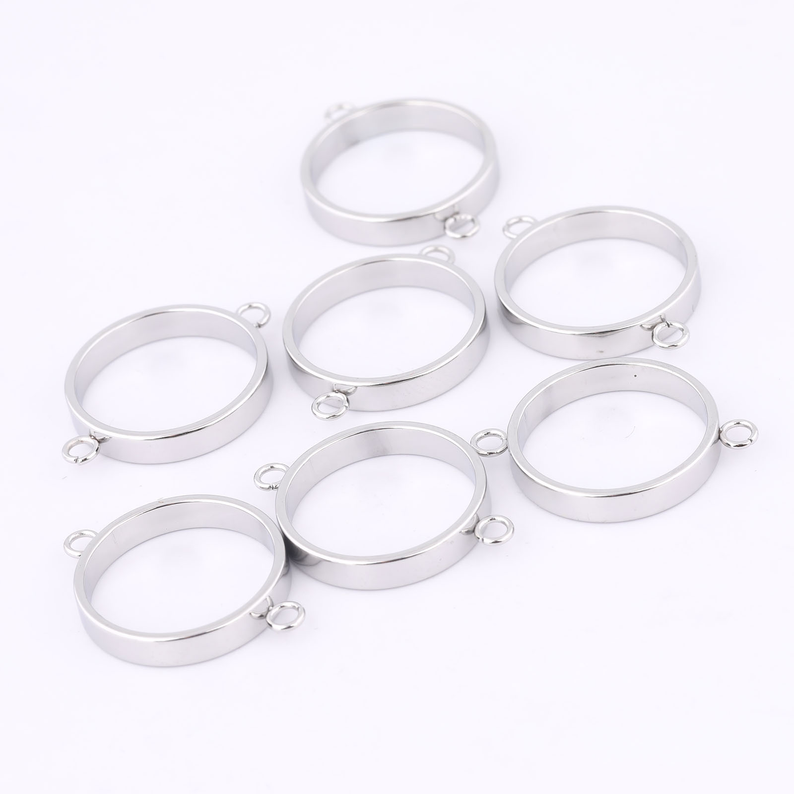 10pcs Stainless Steel 14mm Ope - Resin Art Materials Kit recension och pris
