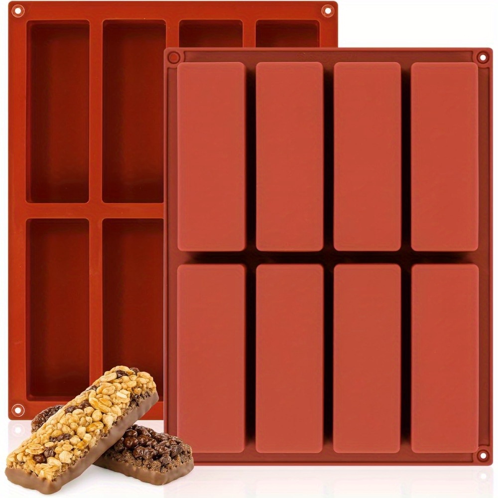 8-Cavity Butter Mould, Granola - Tray Mold Rectangle recension och pris