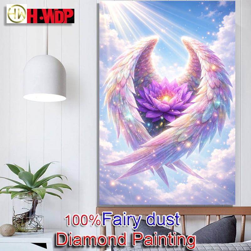 100% Fairy Dust Diamond Painti - Resin Art Wallpaper recension och pris