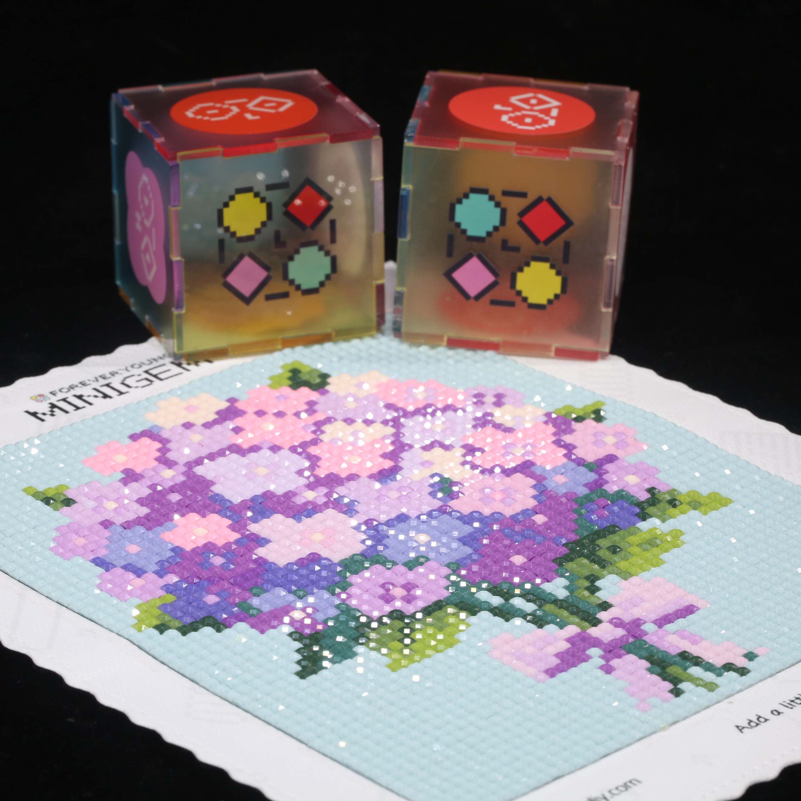 Minigem® Purple Hydrangea 5D D - Resin Art Kit For Beginners recension och pris