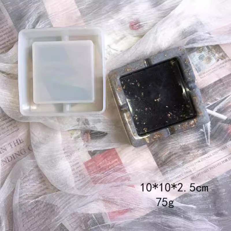 Silicone Ashtray Mold Crystal  - Resin Art Tray recension och pris