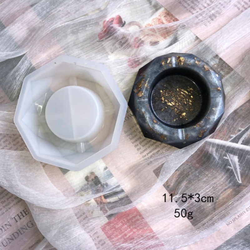 Silicone Ashtray Mold Crystal  - Resin Art Tray recension och pris