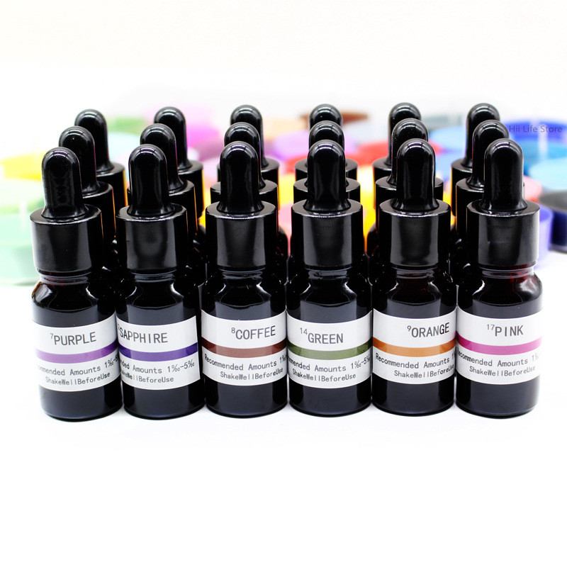 10ml Liquid Candle Dye High Co - Resin Dye Opaque recension och pris