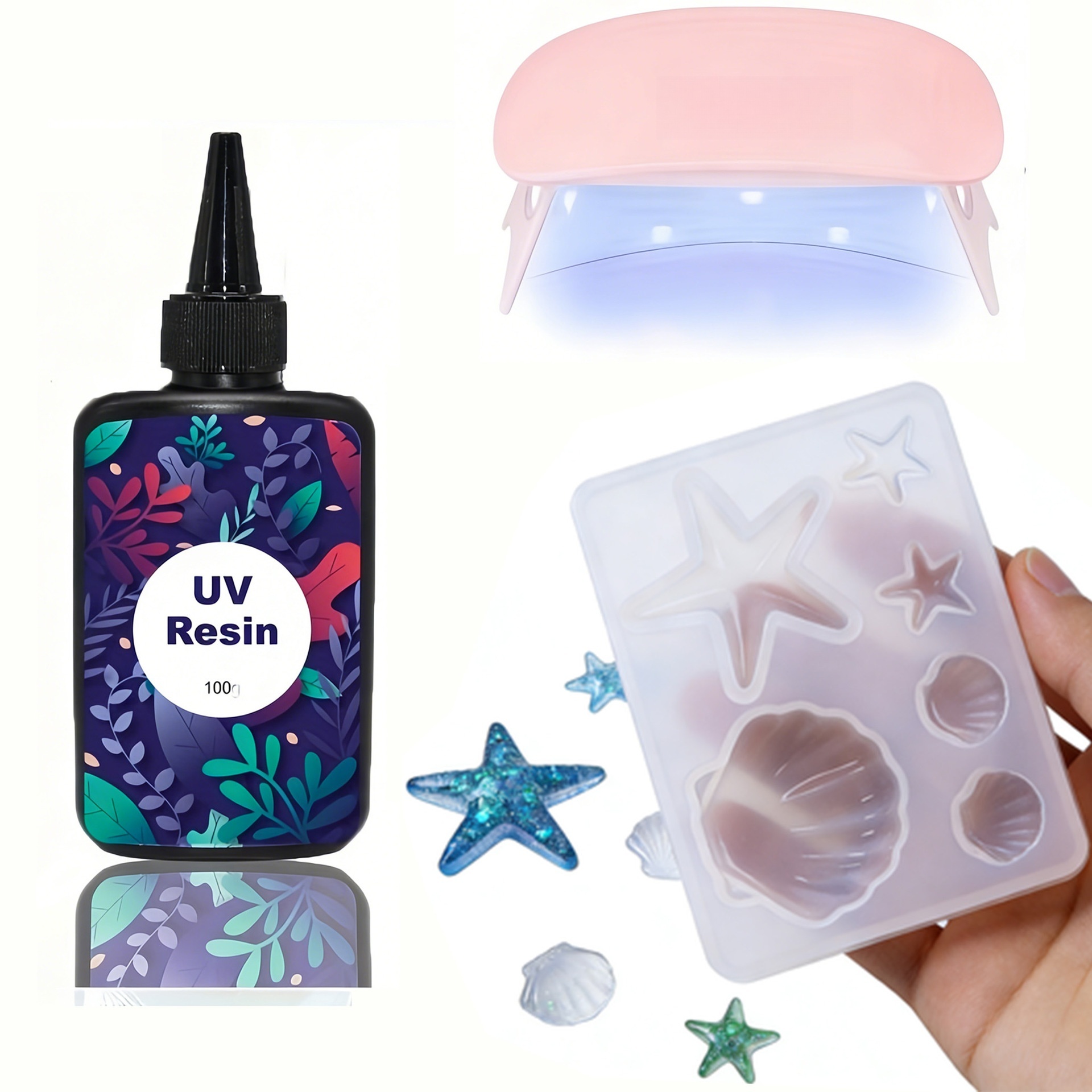 DIY Ocean Theme Crystal Epoxy  - Resin Art Acrylic recension och pris