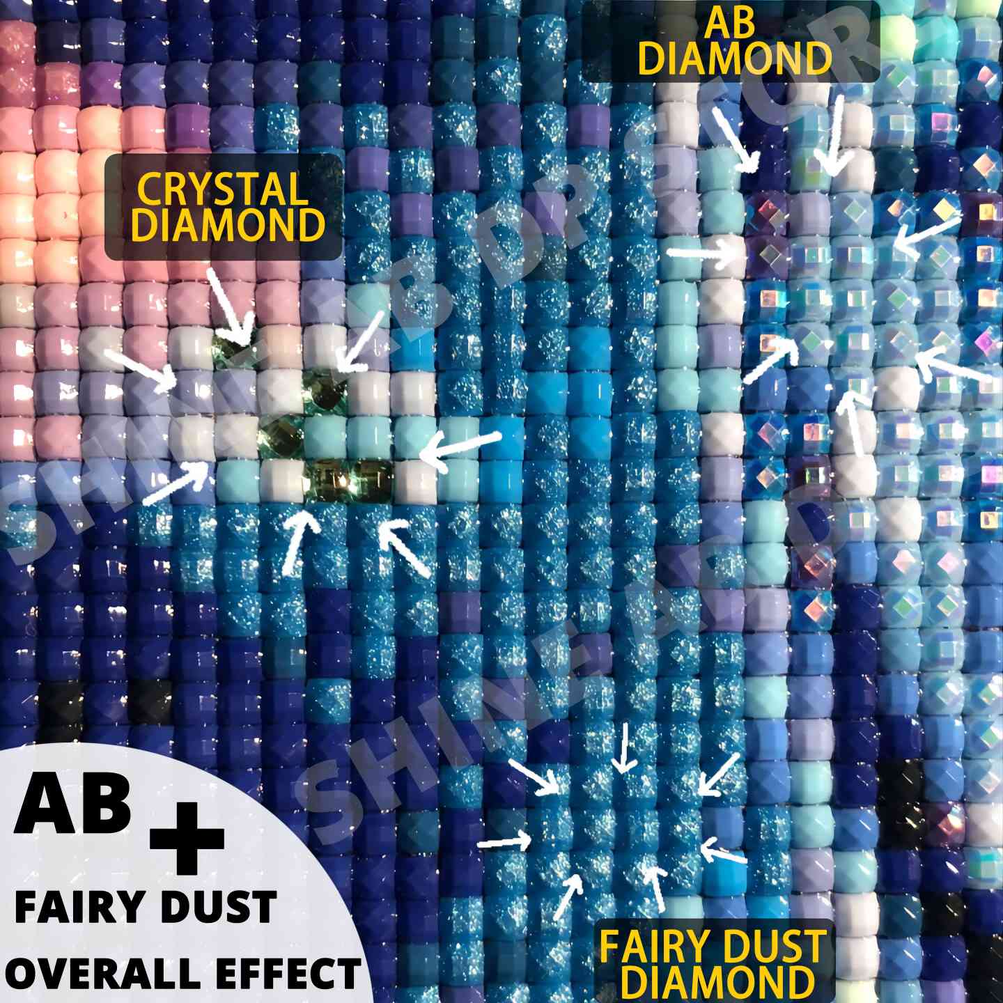 Resin Fairy Dust Crystal Diy D - Resin Art Of Rose recension och pris