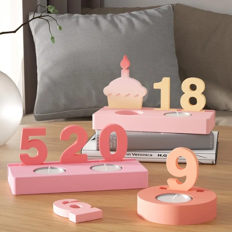 2pc Birthday Cake Silicones Mo - Resin Art And Craft recension och pris