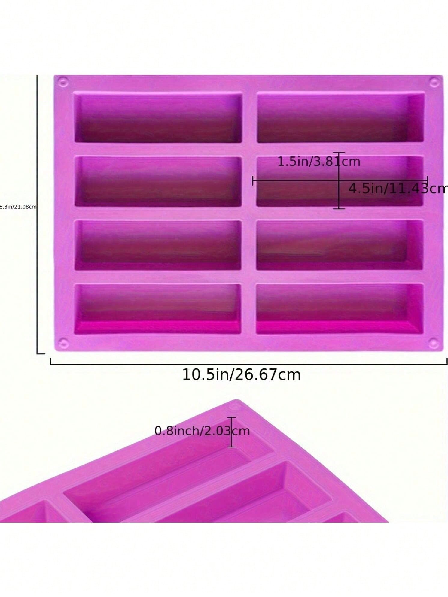 1pc Silicone Granola Bar Mold, - Tray Mold Rectangle recension och pris