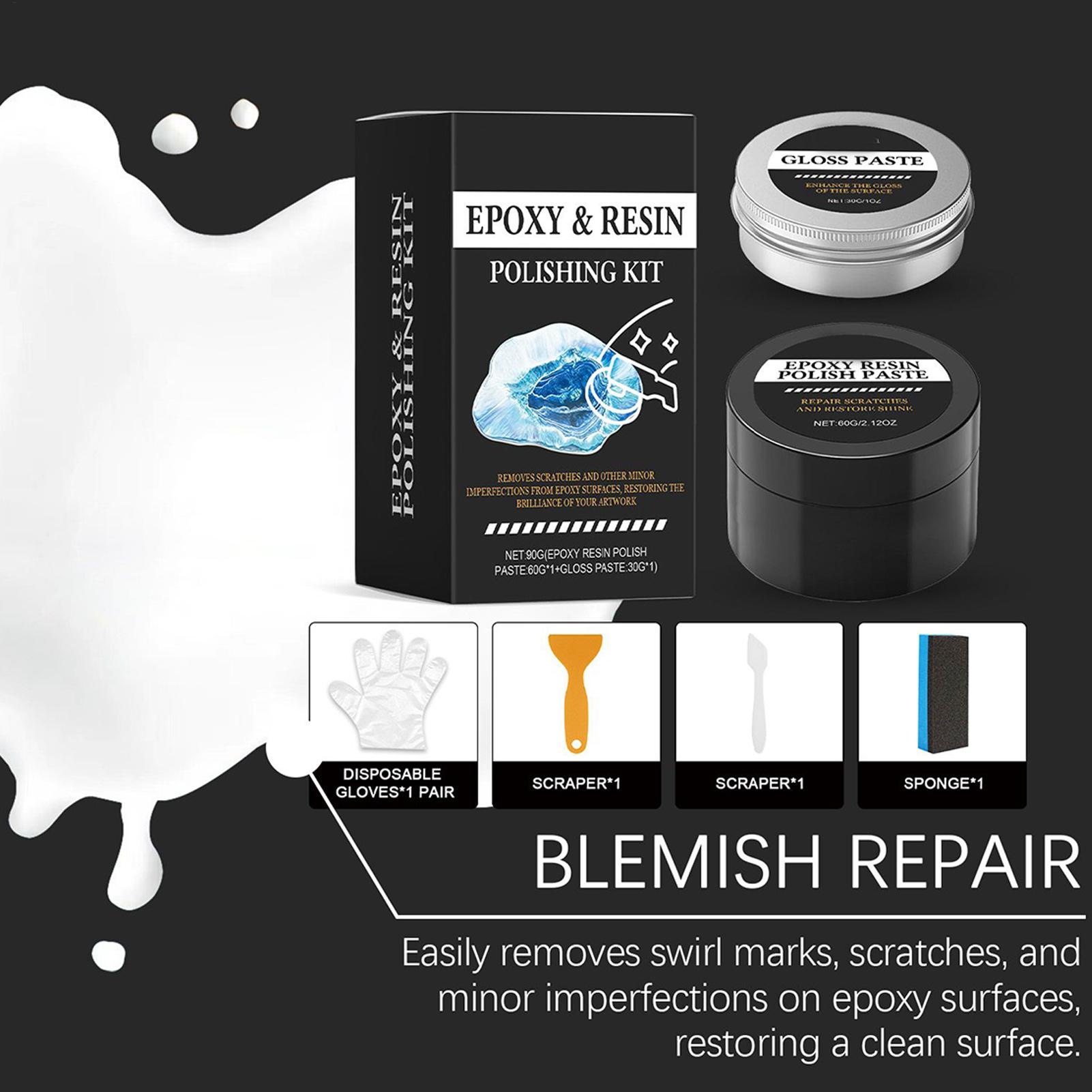 Epoxy Resin Polishing Kit - Cr - Resin Art Kit For Beginners recension och pris