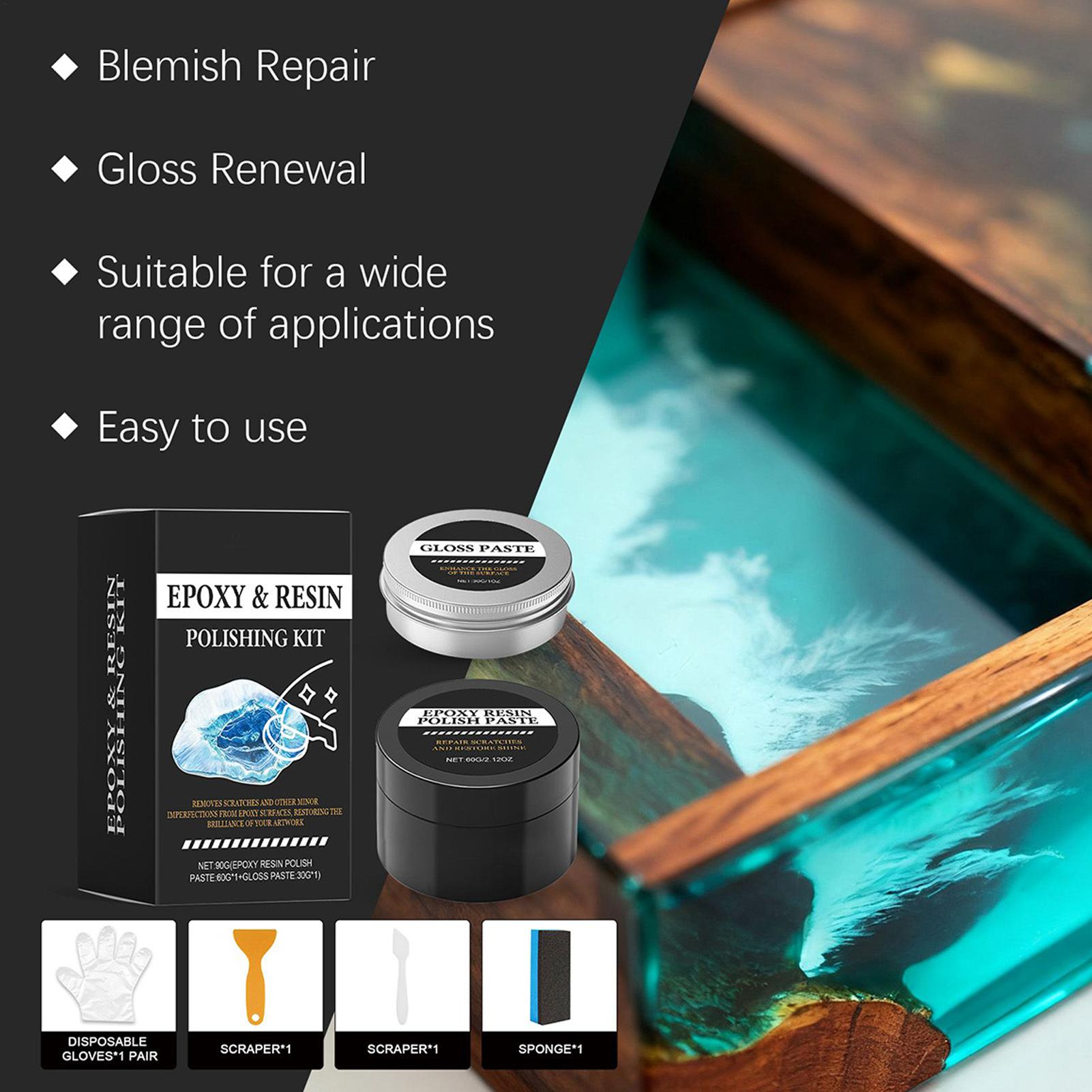 Epoxy Resin Polishing Kit - Cr - Resin Art Kit For Beginners recension och pris