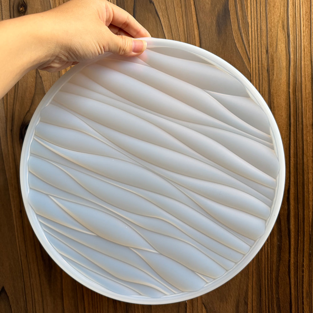 Large Round Tray Silicone Mold - Resin Art Acrylic recension och pris