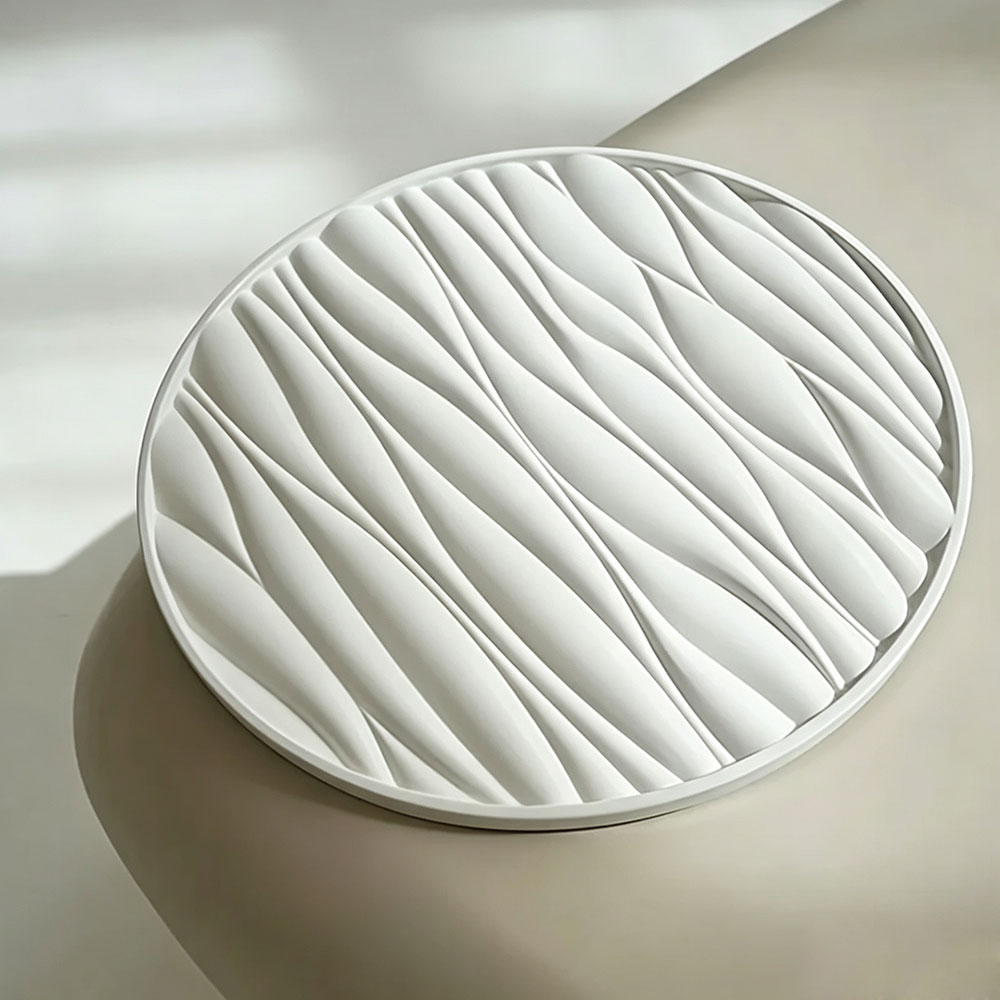 Large Round Tray Silicone Mold - Resin Art Acrylic recension och pris