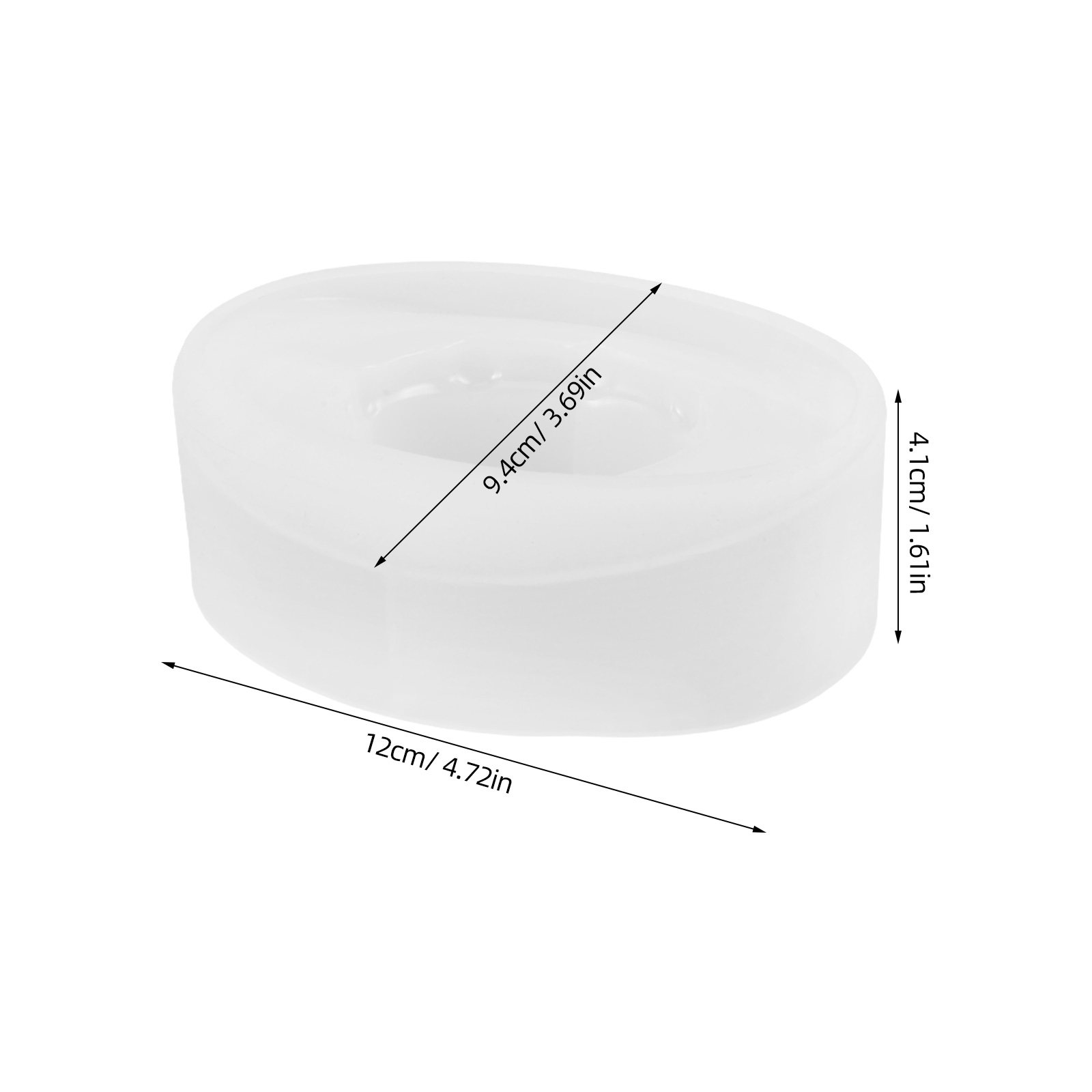 Realistic Silicone Cowboy Hat  - Resin Art Tray recension och pris