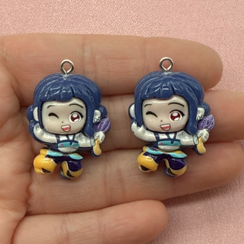 10pcs resin cartoon pendant, D - Resin Art Materials Kit recension och pris