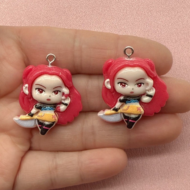 10pcs resin cartoon pendant, D - Resin Art Materials Kit recension och pris