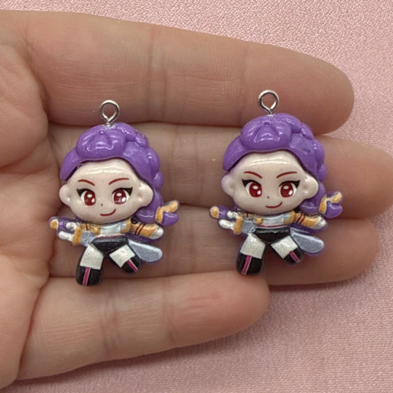 10pcs resin cartoon pendant, D - Resin Art Materials Kit recension och pris