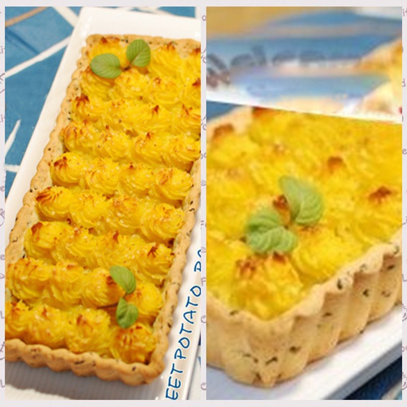 Fluted Pie Tart Pan Mold Bakin - Tray Mold Rectangle recension och pris