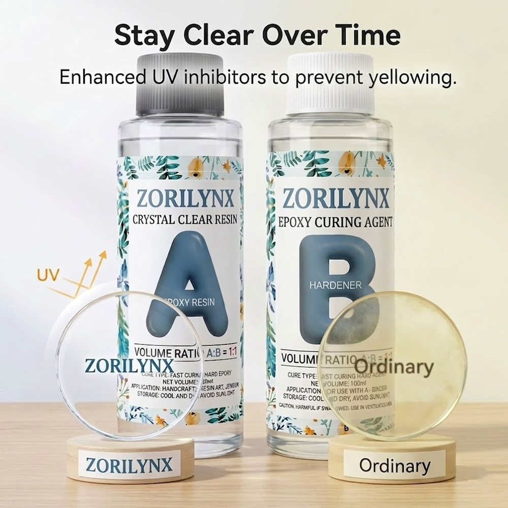 200ml Crystal Clear Epoxy Resi - Resin Art Easy recension och pris