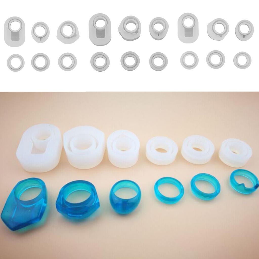 Handmade Silicone Ring Mold Re - Resin Art Clay recension och pris