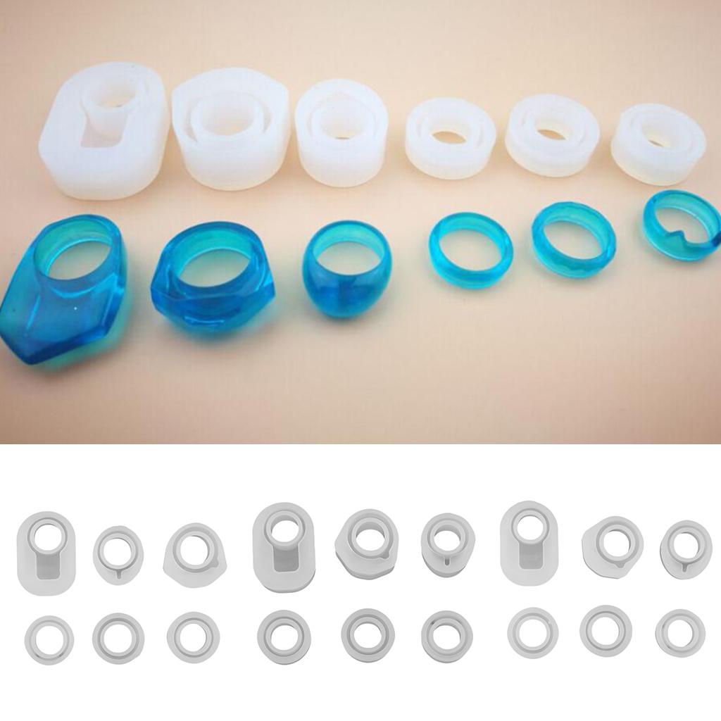 Handmade Silicone Ring Mold Re - Resin Art Clay recension och pris