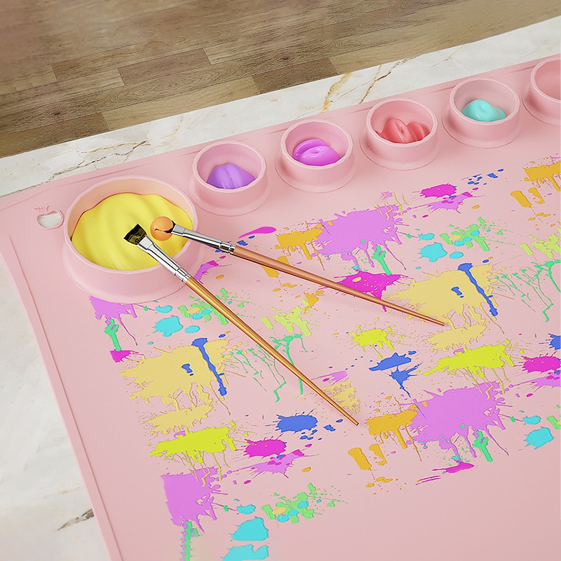 60X40cm Silicone Painting Mat  - Resin Art Clay recension och pris