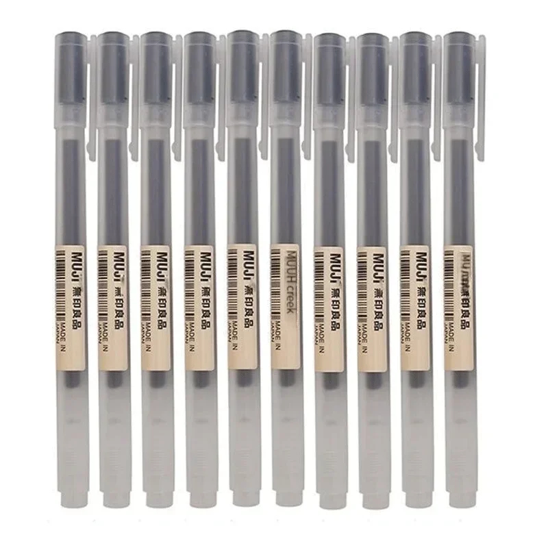 lovely  MUJIs Gel Pen Black/Re - Muji Stationery Gel Pen recension och pris